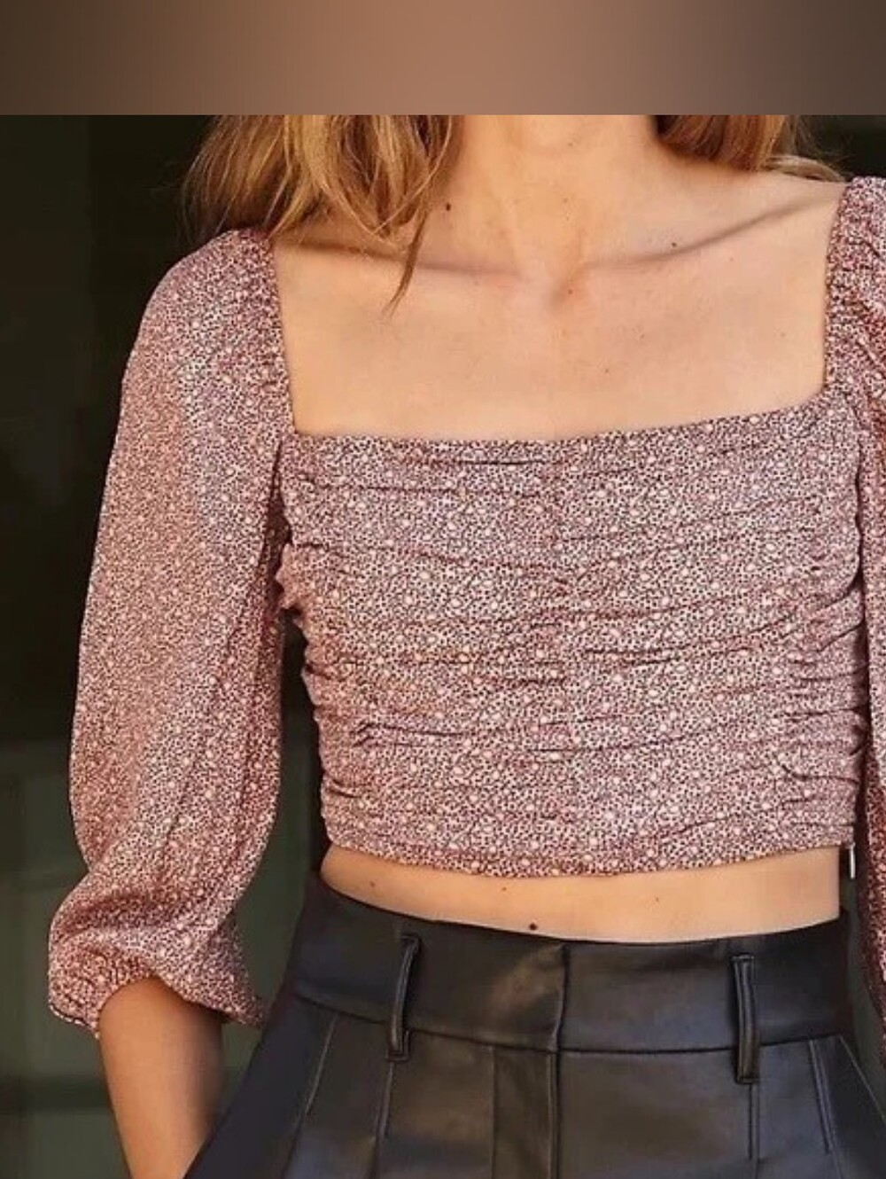Aritzia Wilfred Lolita Off the Shoulder Blouse